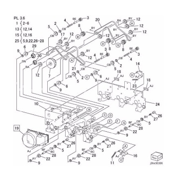 DEVE Drive Assembly (K) For xerox C60 C70 series