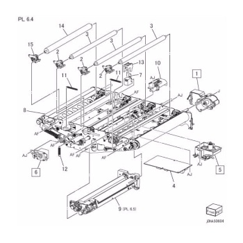 IBT Frame Assembly (1 of 4) For xerox C60 C70 series