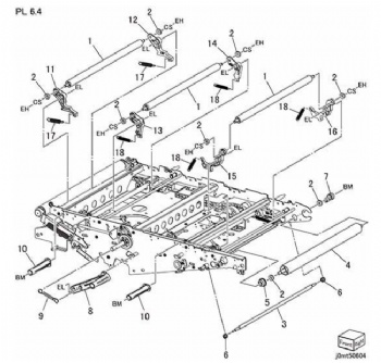 IBT Belt Assembly (3 of 5) For Xerox Versant 80 V180 2100 3100 Series