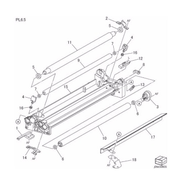 IBT Frame Assembly (2 of 4) For xerox C60 C70 series
