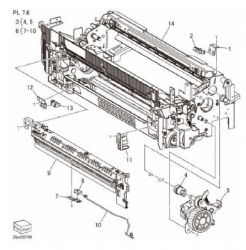 Fusing Assembly (3 of 3) For Xerox Versant 80 V180 2100 3100 Series