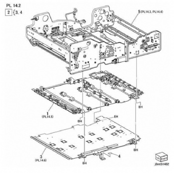 Duplex Drawer Assembly (1 of 3) For Xerox Versant 80 V180 2100 3100 Series