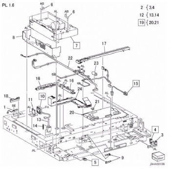 IIT Housing-Electrical For Xerox D95 D110 D125 Series