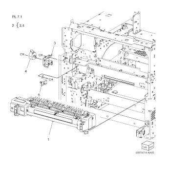 Fuser For xerox 7835 7845 series