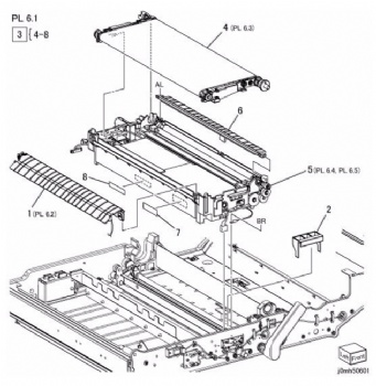 Transfer Belt Component For Xerox D95 D110 D125 Series