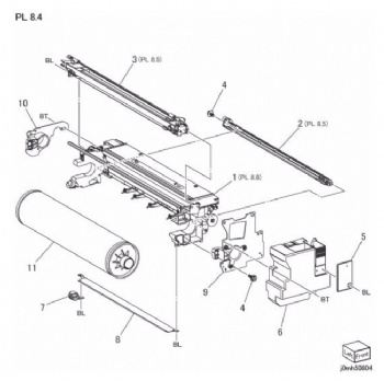 Drum Cartridge For Xerox D95 D110 D125 Series